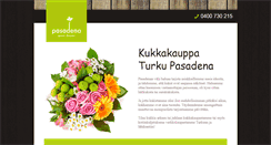 Desktop Screenshot of kukkakauppaturku.com