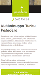 Mobile Screenshot of kukkakauppaturku.com